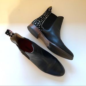 Horse Hair Chelsea Boots